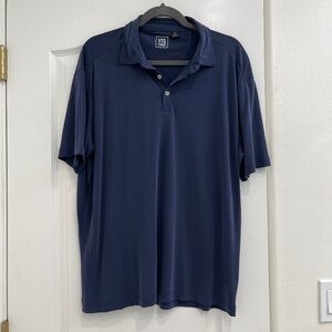 VTG 1946 Navy Blue Polo Shirt - Mens XL